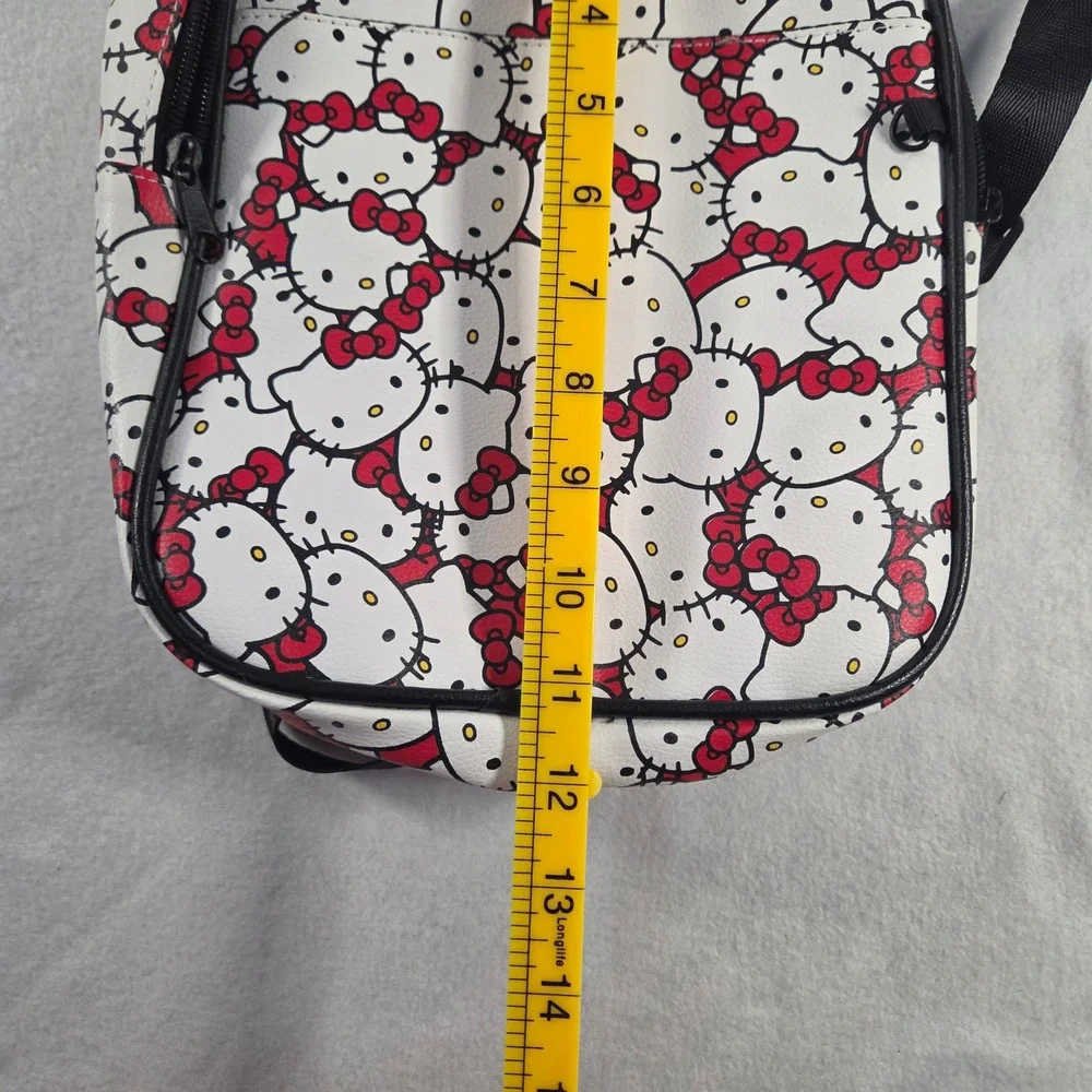 Hello Kitty Sanrio Mini Backpack White Red All Over Print Kids Small Bag 2021